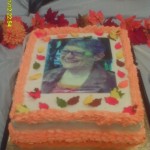 A retirement cake