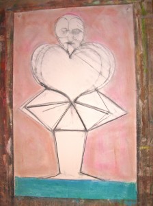 “The House that was a Card” graphic, Basil King, March 2012