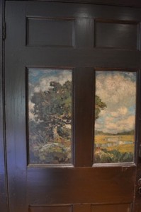 Door in the dining room, Florence Griswald home.